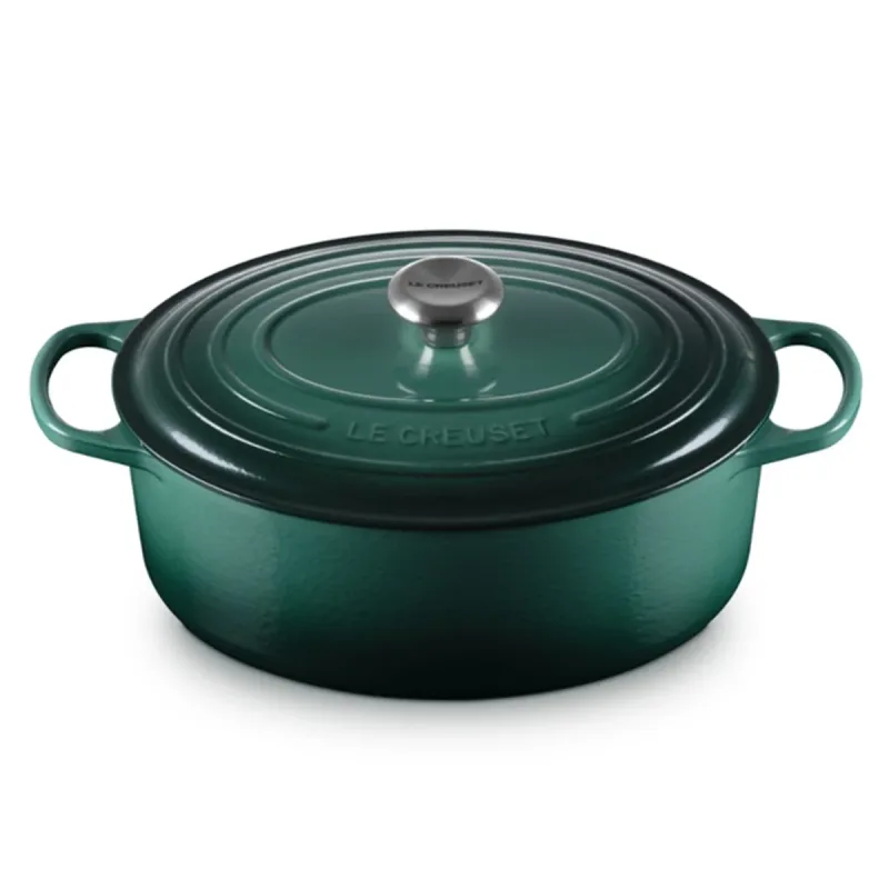 Panela Le Creuset Oval 31 CM Signature Artichaut - 01.06.0313795