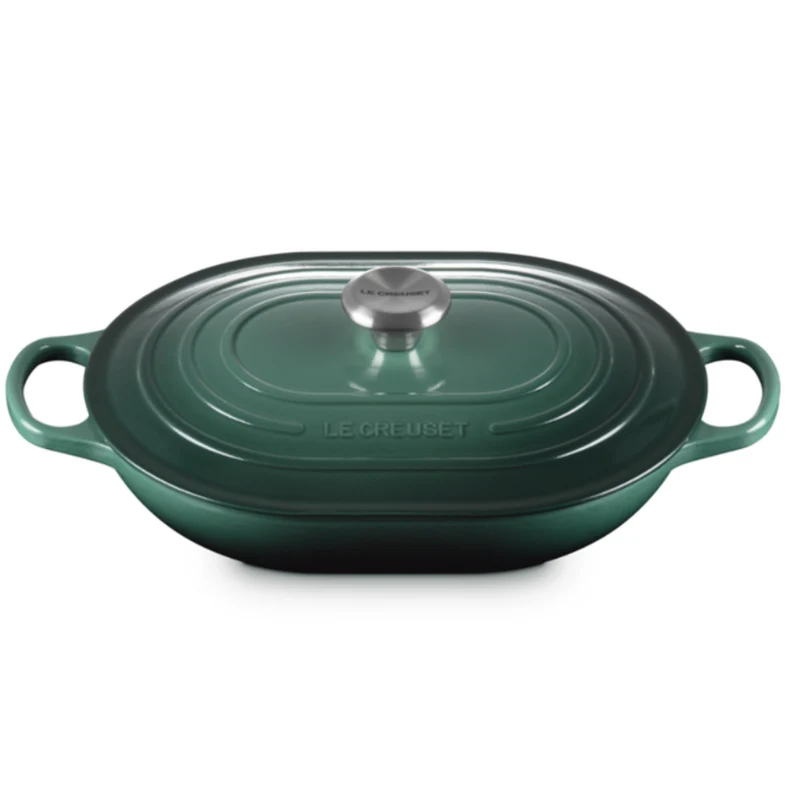 Panela Le Creuset Oblongo Signature Artichaut 3,4L 31cm