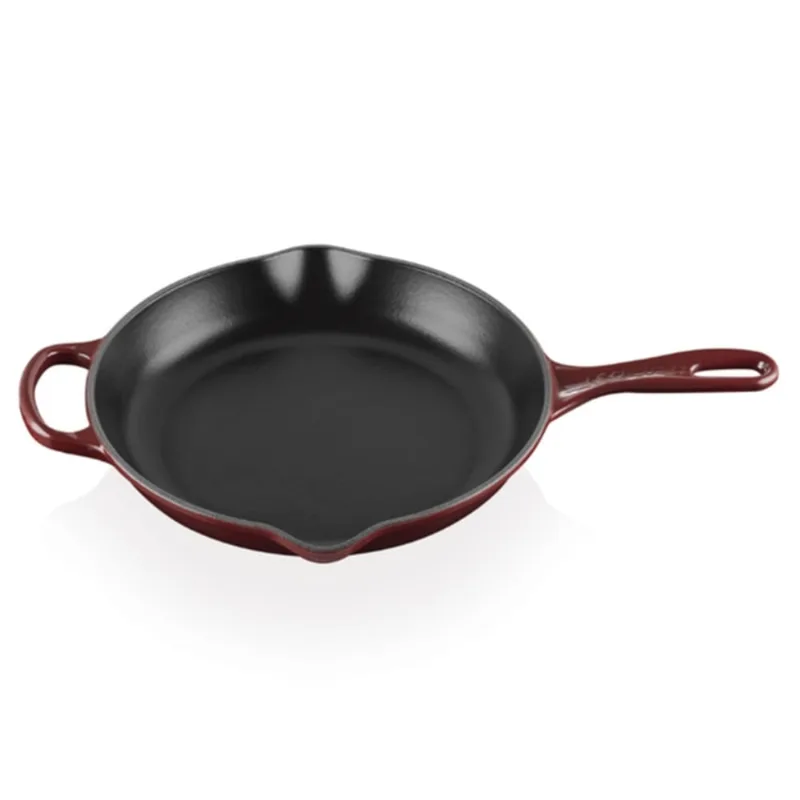 FRIGIDEIRA SKILLET LE CREUSET SIGNATURE 23CM REDONDA COM ALCA EM FERRO FUNDIDO RHONE 20182239490422