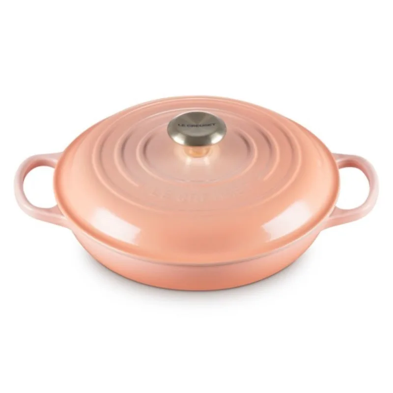 CAÇAROLA LE CREUSET BUFFET SIGNATURE 30CM PESSEGO PECHE 21180304234450