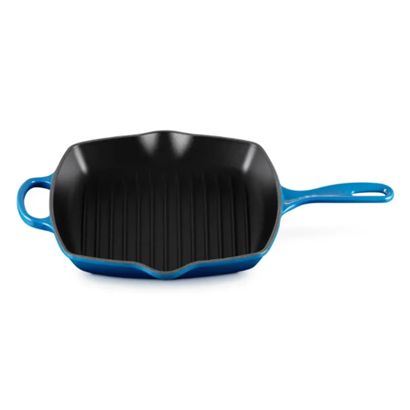 Grelha Le Creuset Quadrada 26 CM Sig Azure Blue - 01.06.0684220