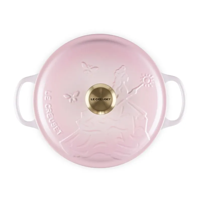 Panela Redonda Glinda Wicked Collection 24 cm Rosa Shell Pink Le Creuset