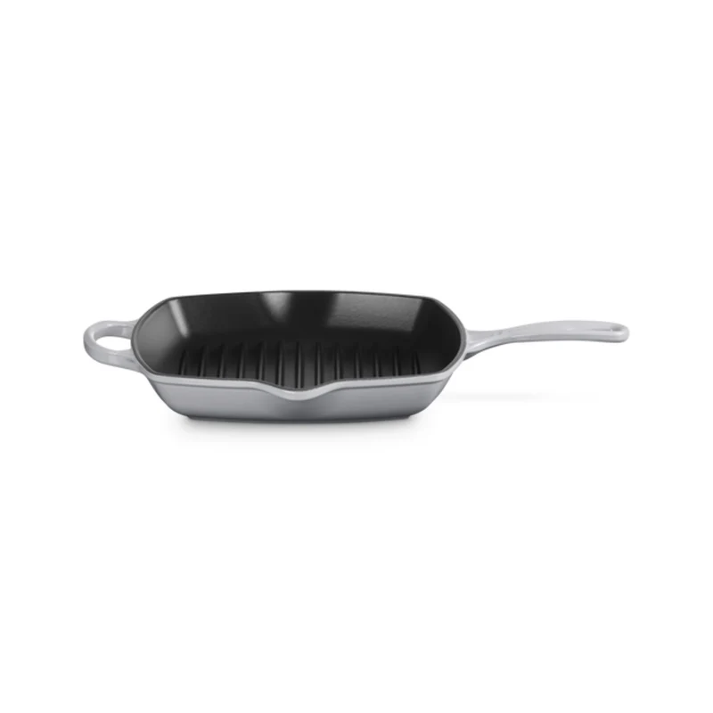 GRELHA QUADRADA LE CREUSET SIGNATURE 26CM EM FERRO FUNDIDO CHATEAU 20183260520422