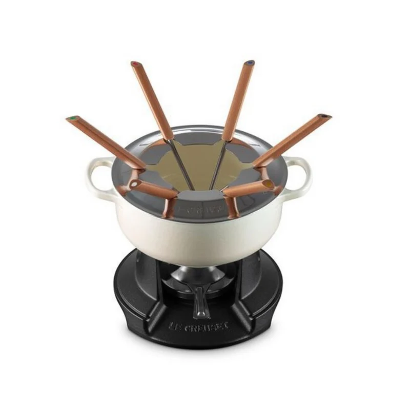 Fondue Ferro Fundido Signature Meringue Le Creuset