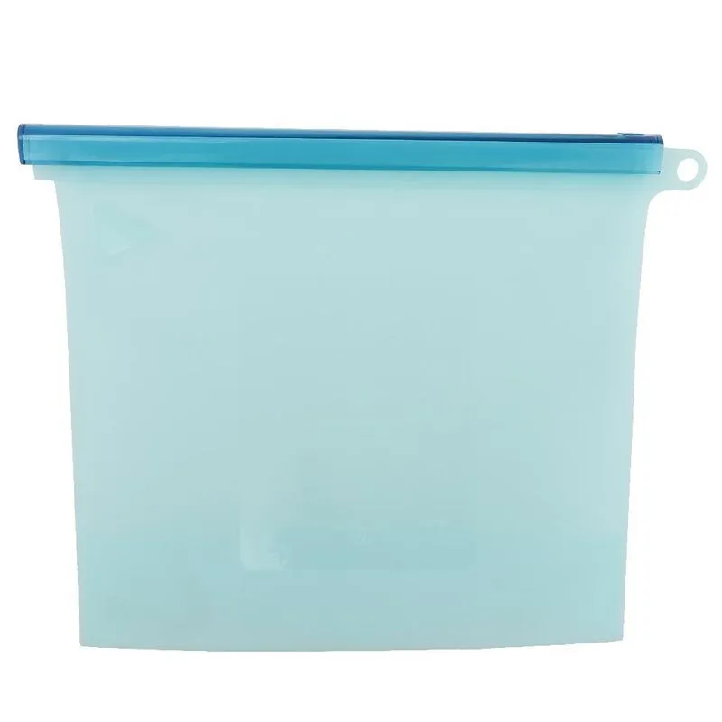 Saco De Armazenamento De Alimentos Selado A Vácuo De Geladeira De Silicone Fresco
