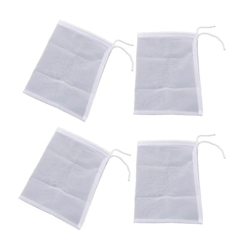 4 Peças De Filtro De Filtro De Malha De Nylon Reutilizável De Suco De Café De Leite