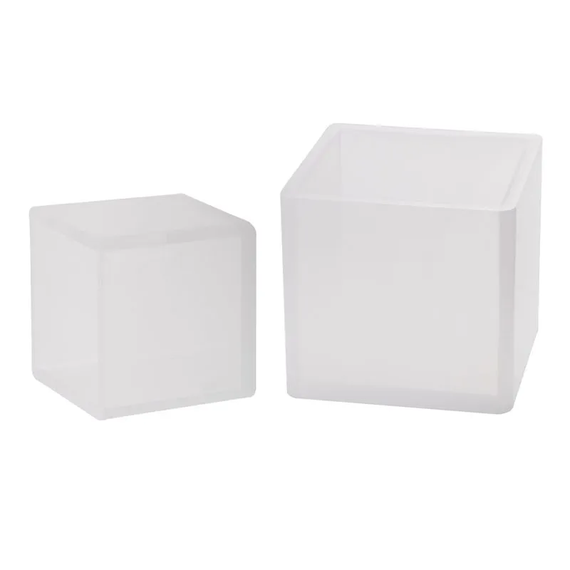 2x Moldes Diy De Silicone Para Artesanato De Decoração De Jóias De Resina