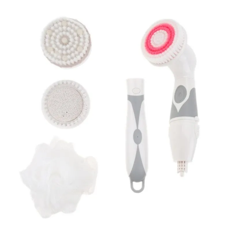 Elétrica Spa Massagem Escova Chuveiro Limpeza Facial Corpo