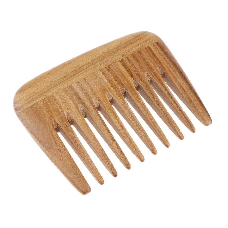 Escova De Bolso Retro De 4"escova De Cabelo De Massagem Natural Antiestática