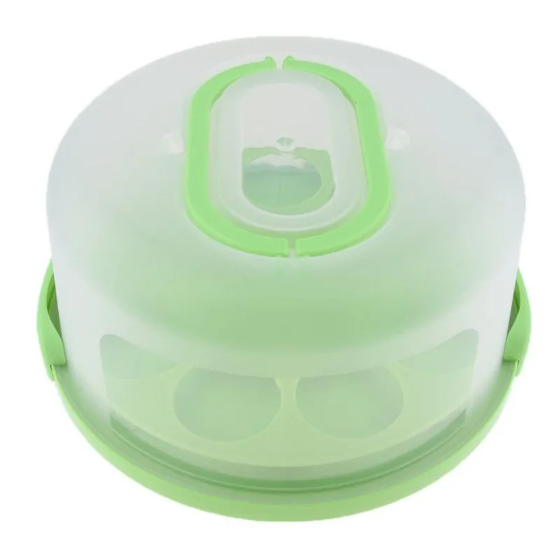 Recipiente De Servidor De Bolo Portátil Para Cupcake Latching