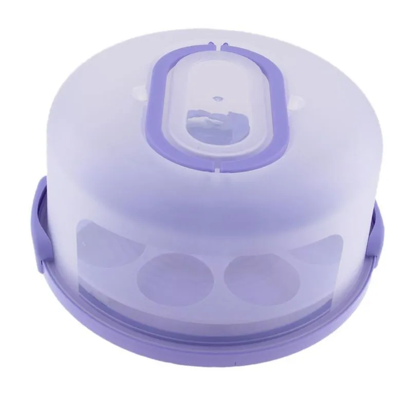 Recipiente De Servidor De Bolo Portátil Para Cupcake Latching