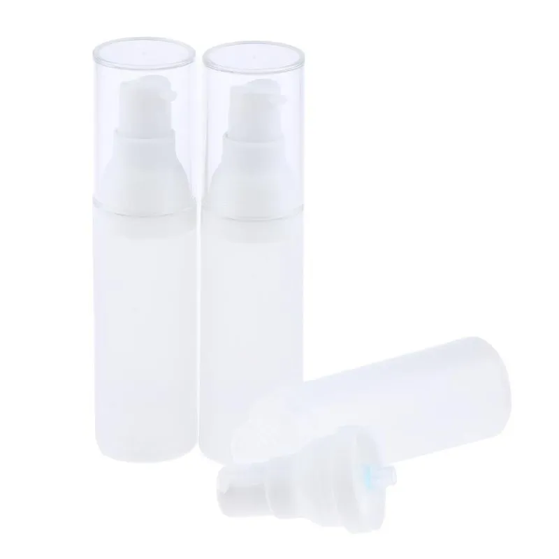 3 Pçs Recipiente De Maquiagem Vazio Caixa De Garrafa De Bomba De Frascos De Creme Facial