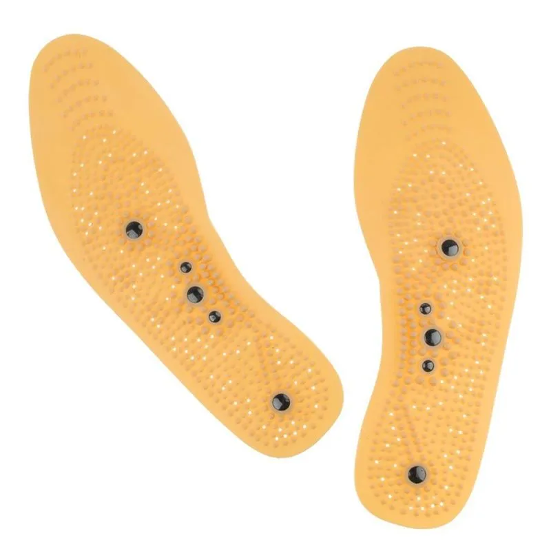 Palmilha De Sapato De Massagem Magnética Macia Para Dor Relaxante