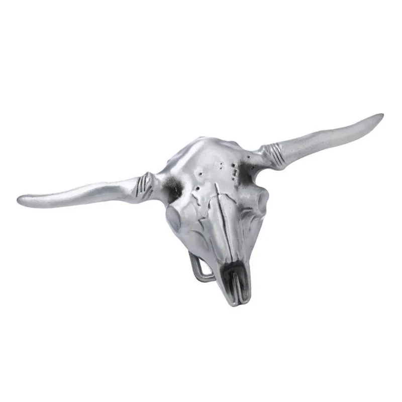 Cinto De Cabeça De Vaca Vintage Western Cowboy Rodeo Alloy