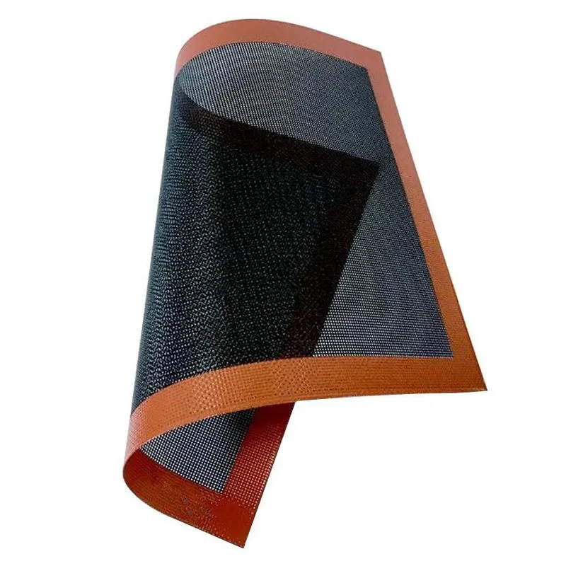 Tapete De Cozedura De Silicone Folhas De Cozedura Antiaderentes Forro Do Forno