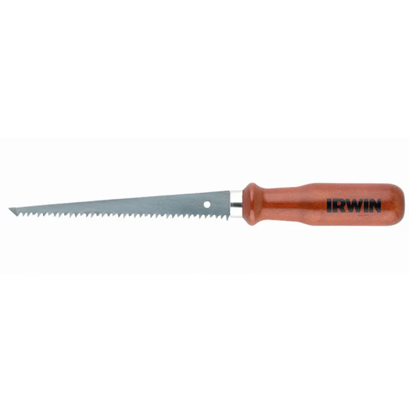 Irwin Drywall Jab Saw - Wood Handle - 6 1/2-in Blade