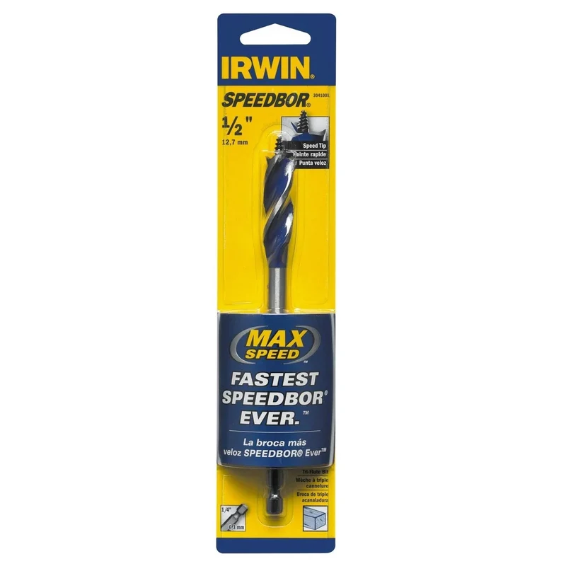 SPEEDBOR MAX Tri Flute Drill Bit 1/2 in. X 6 in. 1/2X6