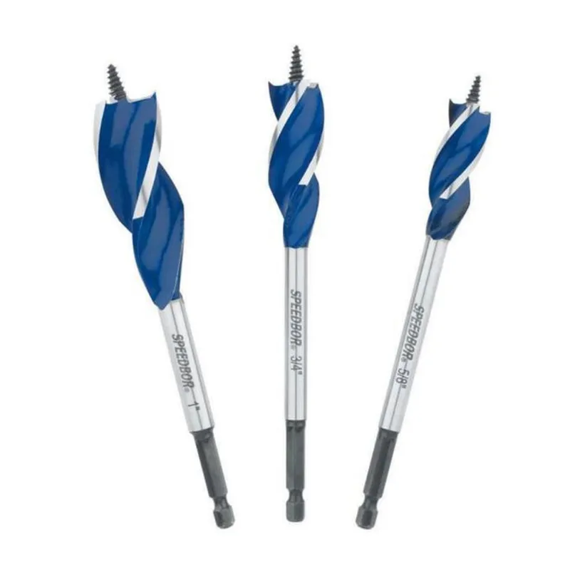 Irwin Speedbor Max 3-Piece High Speed Steel Bit Set
