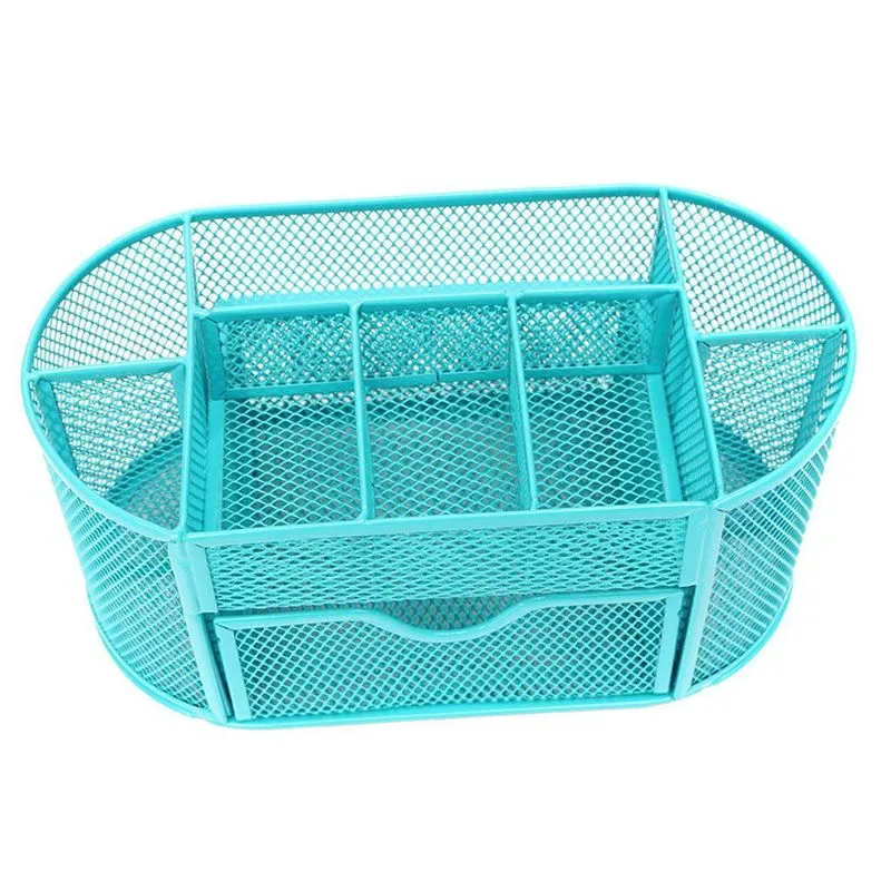 Desktop Storage Makeup Organizer 9 Compartimento Para Escritório