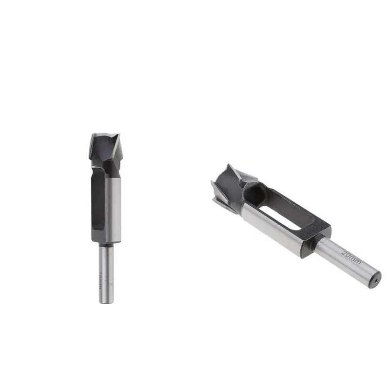 2 Peças (18 Mme20 Mm) Cortadores De Plugue De Encaixe Cônico 13 Mm 1/2 Polegada