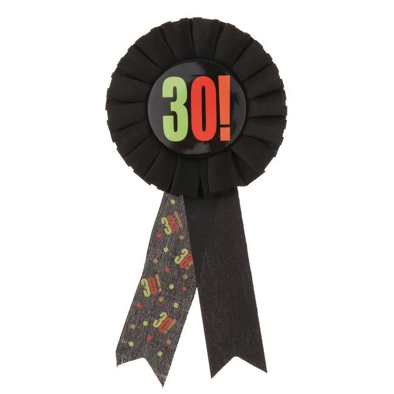 Fita De Prêmio Insígnia Roseta Broche Pin Festa De Aniversário Adulto