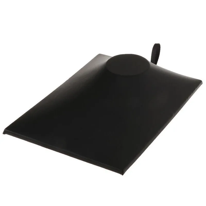 Suporte De Suporte De Manequim De Exibição De Colar De Jóias De Couro Pu