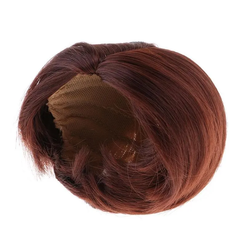 Boneca Masculina De Moda Peruca Cabelo Curto Diy Fazendo Para 1/3 Boneca Bjd