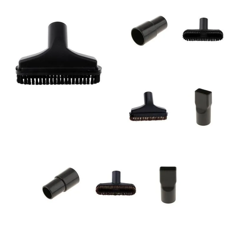 8x Cabeça Adaptadora De Conector De Escovas Para Mini Aspirador De Pó