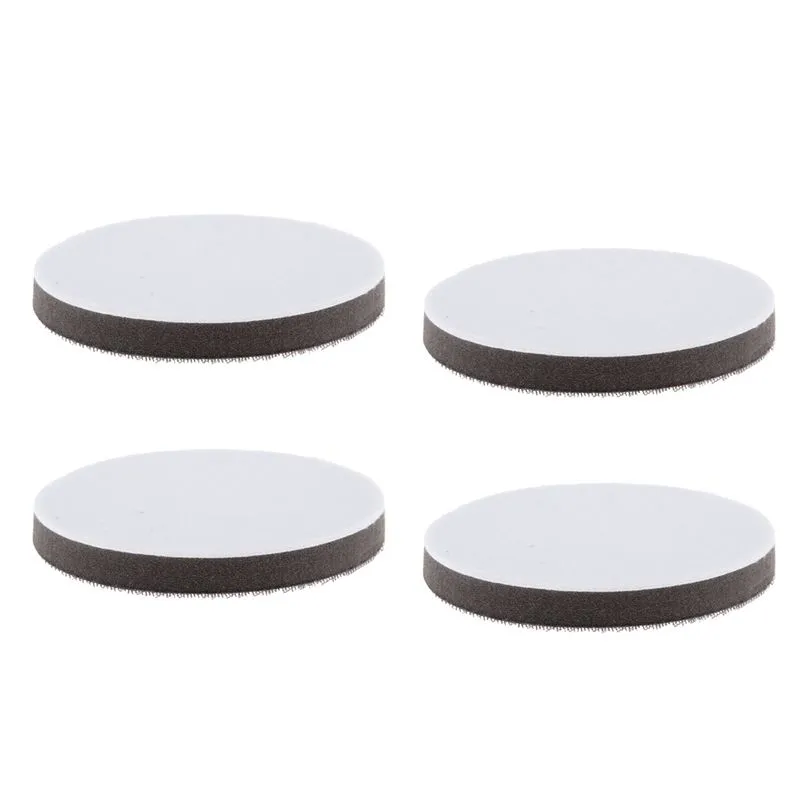 4x Almofada De Interface De Almofada Para Suporte De Disco De Lixa Hook&amp;loop