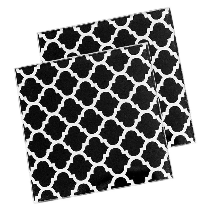 2 Pçs Mesa Copo Esteira Placemat Placa Quadrada Mesa Chuveiro Bebê