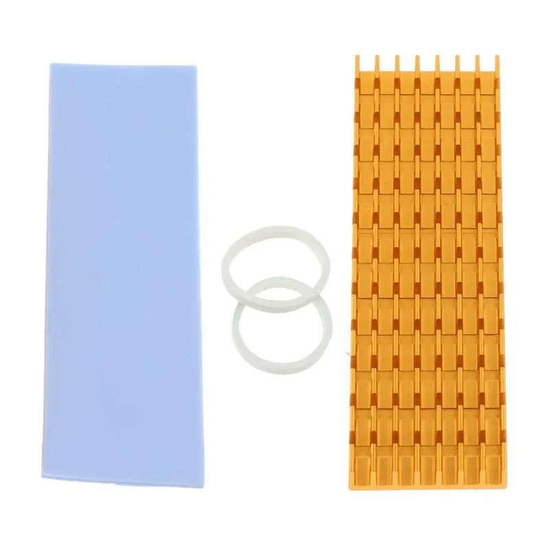 Alumínio M.2 2280 Ssd Kit De Refrigeração Refrigerador Do Dissipador De Calor Com