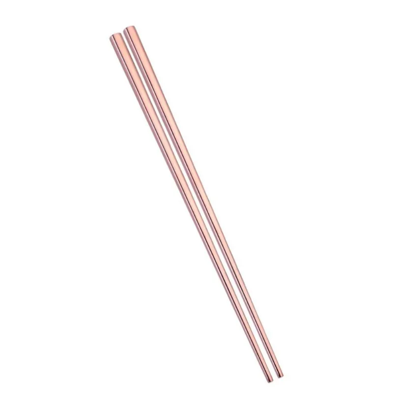 Pauzinhos Quadrados De Aço Inoxidável 304 Polidos Para Cozinha