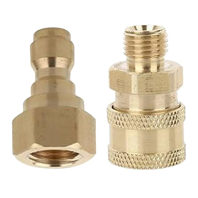 Arruela De Pressão De Latão Durável Conector Rápido Mangueira De Jardim