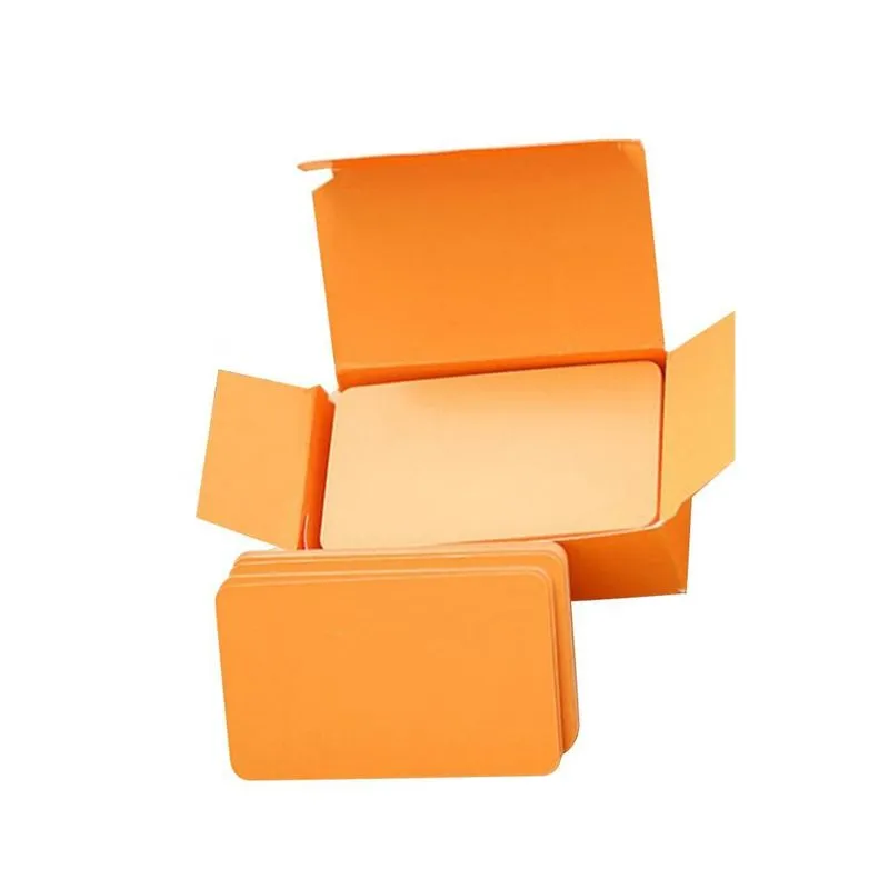 Cartões Flash De Índice Em Branco De Papel Mensagem Rápida De Saudação Diy, 90