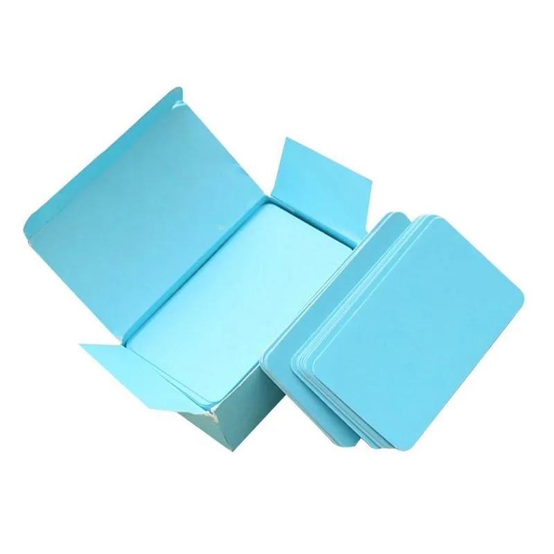 Cartões Flash De Índice Em Branco De Papel Mensagem Rápida De Saudação Diy, 90