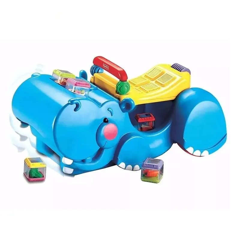 Fisher Price Hipopotamo Divertido 2 Em 1 Com Blocos C5843
