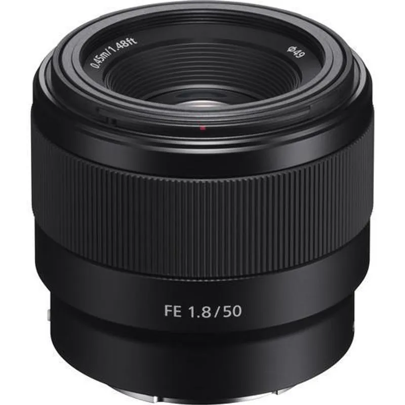 Lente Sony Fe 50mm F/1.8 E - Mount Full Frame - Sel50f18f