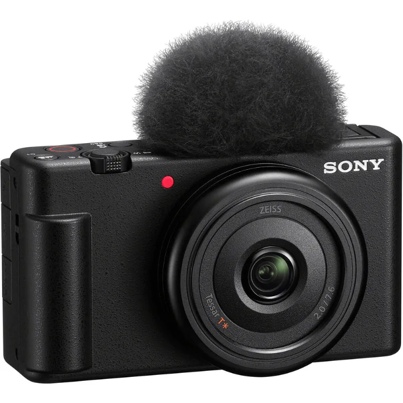 Câmera Sony ZV-1F Vlogging 4K HD Compacta (Preta)