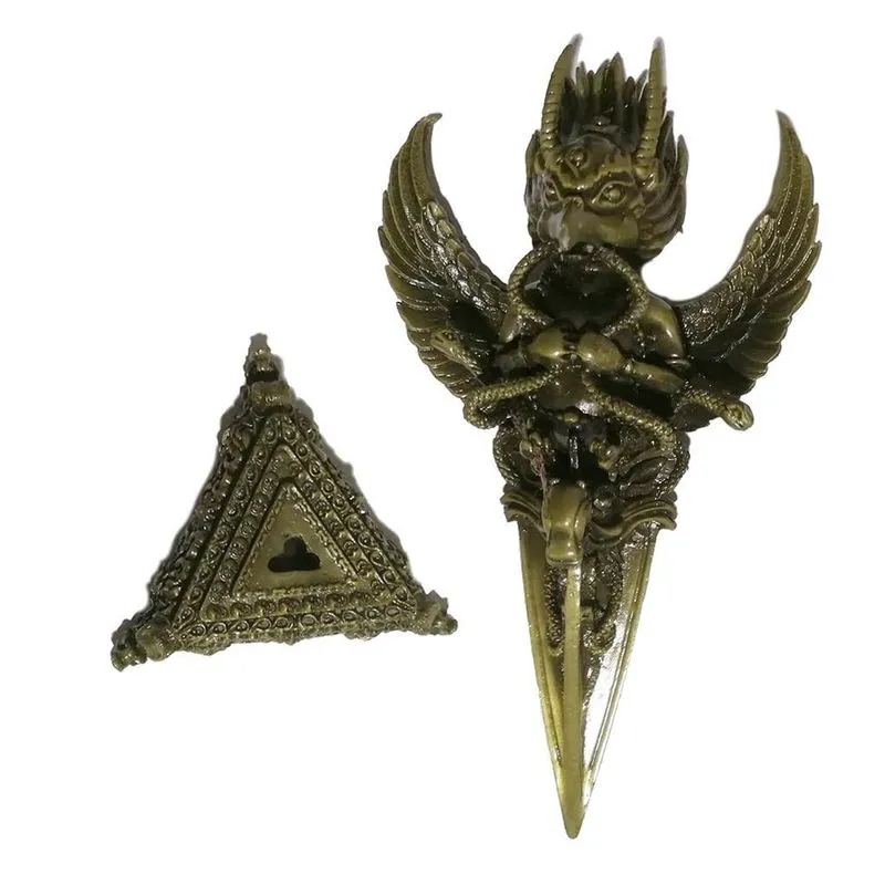 Budismo Tibetano Artesanal Amuleto De Pilão De Dorje Vajra Phurba