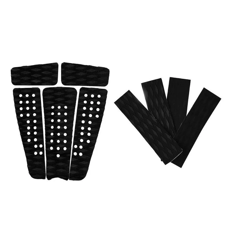 5 Peças Rhombus Grooved Eva Surfboard Sup Traction Deck Grip