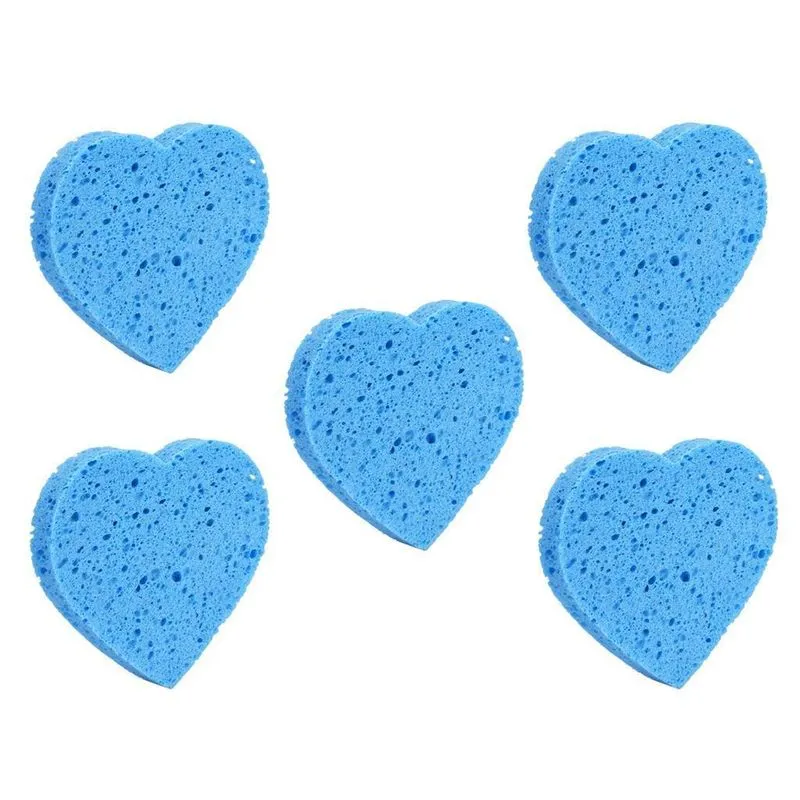 5 Pçs De Maquiagem Travel Face Cleansing Puffs
