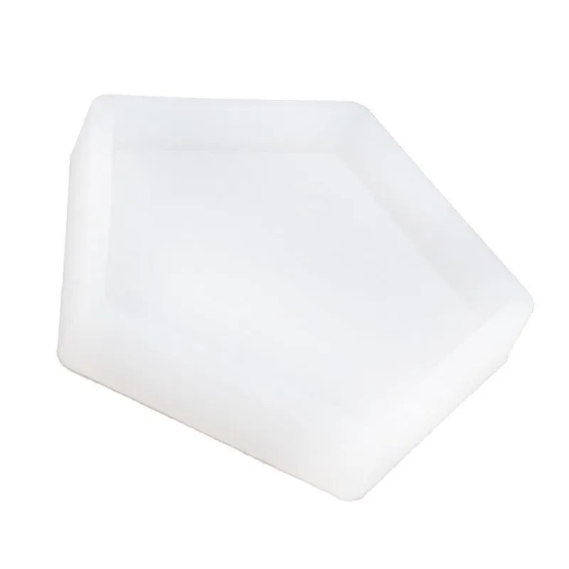 1 Conjunto De Molde De Silicone Pentágono/hexágono Para Resina De Artesanato Diy