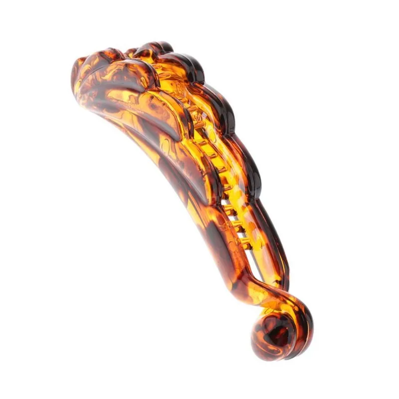 Grampo De Cabelo Estilo Banana Suporte De Rabo De Cavalo Hairpin Headwear