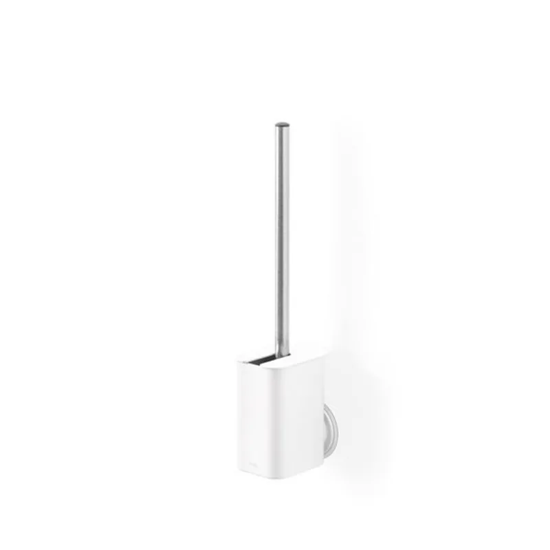 Umbra Flex Adhesive Wall Mount Toilet Brush and Holder - White