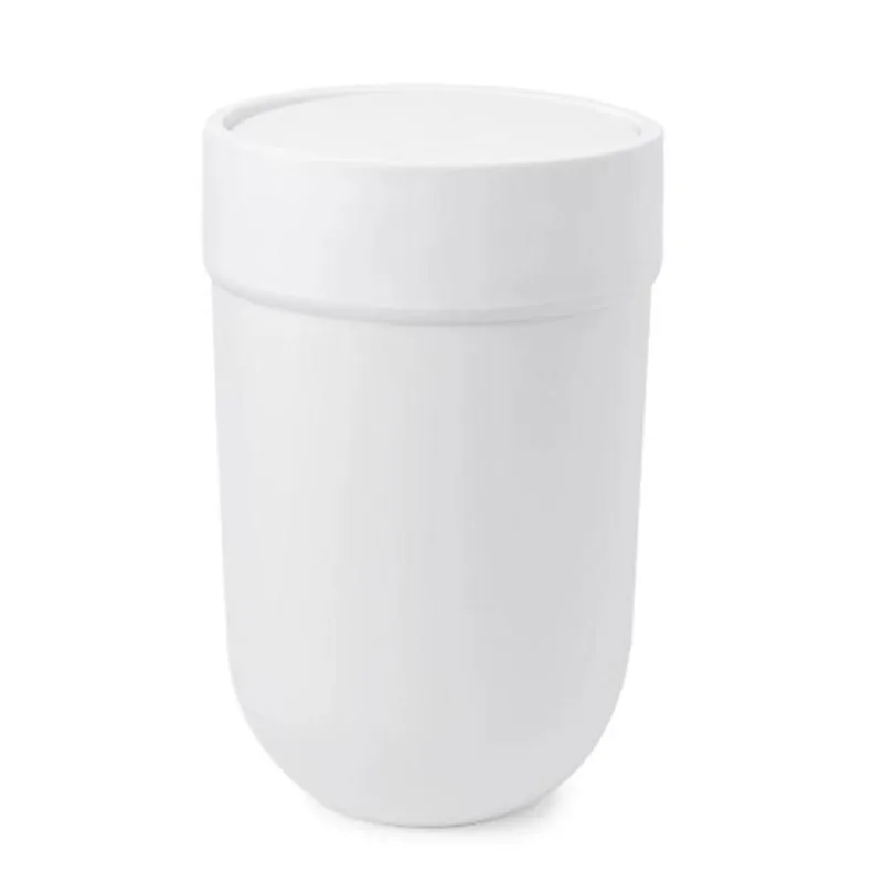 Lixeira Umbra Basculante Branco 6 L