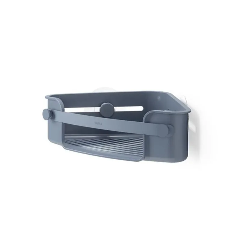 Umbra Flex Slate Blue Adhesive Corner Bin