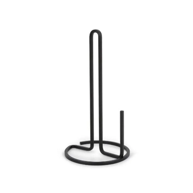 Porta-papel toalha em ferro fundido Umbra Squire 32cm preto