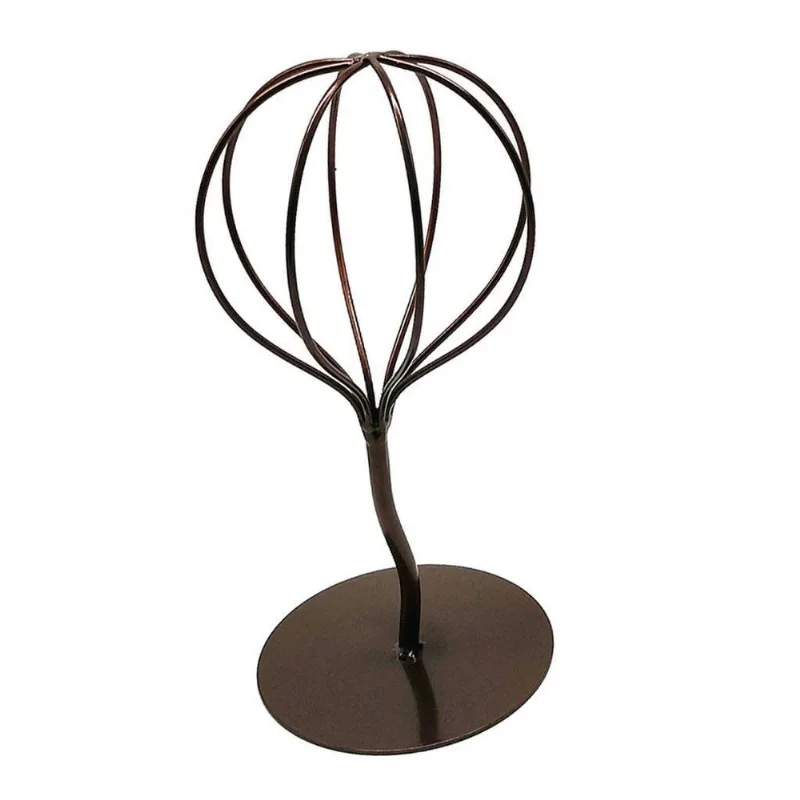 Moderno Suporte De Chapéu De Metal Decoração De Mesa Suporte De Exibição De Peruca