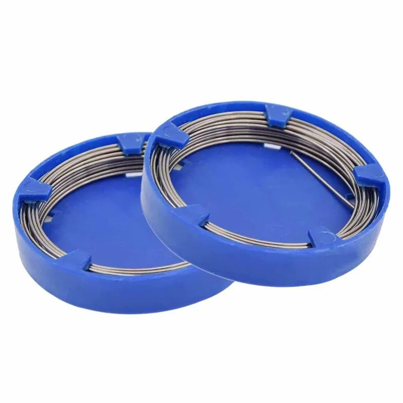 2 Caixas Aço Inox Fio Odontológico Instrumentos Ortodônticos