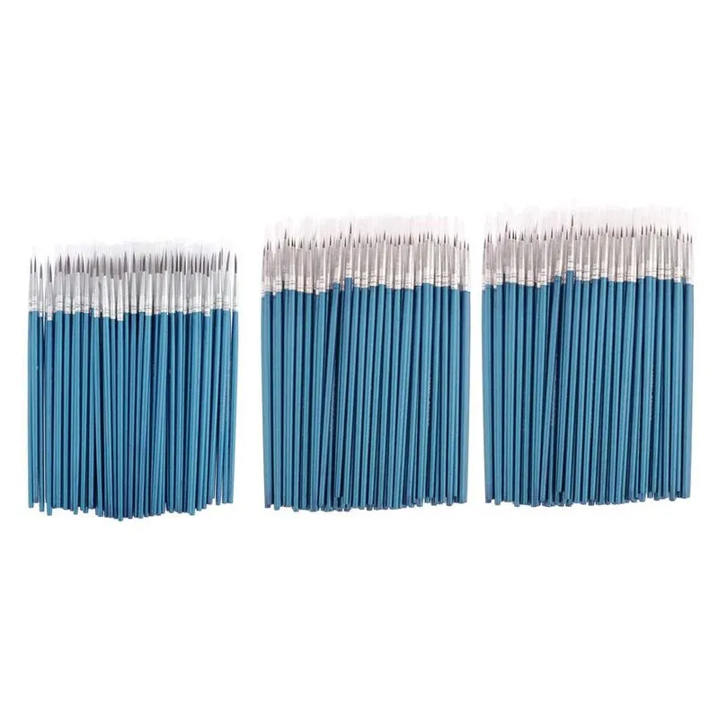 Pack De 300 Pincéis De Pintura De Detalhes Finos Para Modelagem De Unhas Pro Art